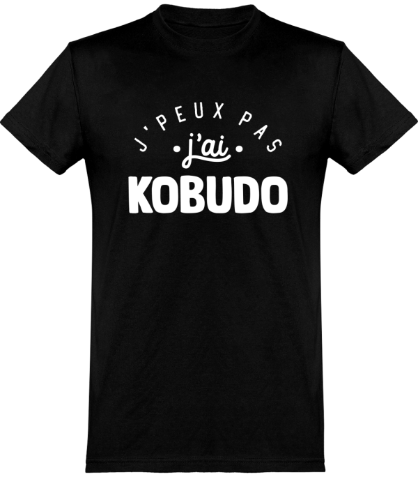 T shirt homme�j’peux pas j’ai kobudo