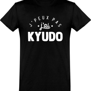 T shirt homme�j’peux pas j’ai kyudo