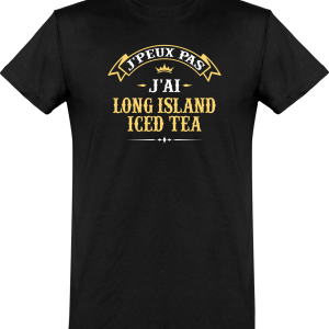 T shirt homme�j’peux pas j’ai long island iced tea
