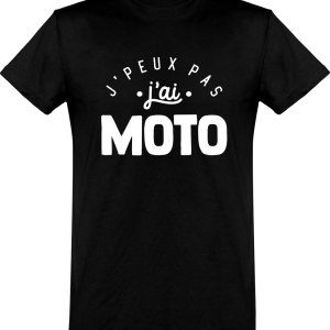 T shirt homme�j’peux pas j’ai moto T shirt homme�j’peux pas j’ai moto