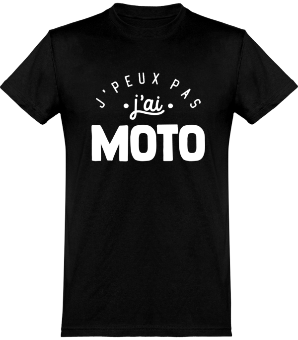 T shirt homme�j’peux pas j’ai moto