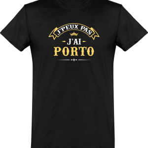 T shirt homme�j’peux pas j’ai porto T shirt homme�j’peux pas j’ai porto