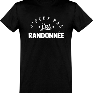 T shirt homme�j’peux pas j’ai randonnee T shirt homme�j’peux pas j’ai randonnee