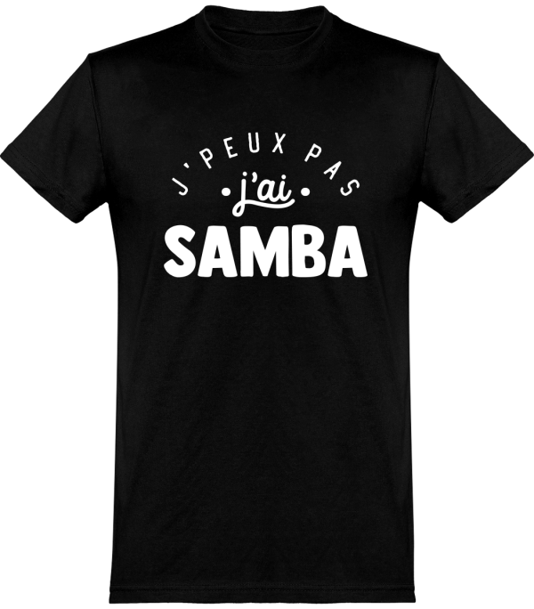 T shirt homme�j’peux pas j’ai samba