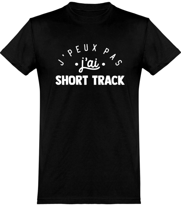 T shirt homme�j’peux pas j’ai short track