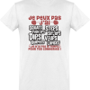 T shirt homme�j’peux pas j’ai squats