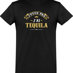 T shirt homme�j’peux pas j’ai tequila T shirt homme�j’peux pas j’ai tequila