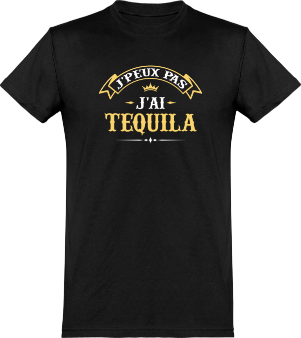 T shirt homme�j’peux pas j’ai tequila