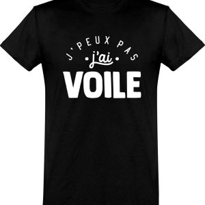 T shirt homme�j’peux pas j’ai voile T shirt homme�j’peux pas j’ai voile