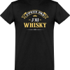 T shirt homme�j’peux pas j’ai whisky