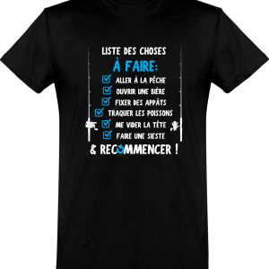 T shirt homme�la liste du pecheur T shirt homme�la liste du pecheur
