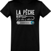 T shirt homme�la peche m’appelle et je dois y aller