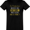 T shirt homme�la perfection n’existe pas