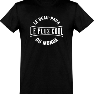 T shirt homme�le beau-papa le plus cool du monde T shirt homme�le beau-papa le plus cool du monde