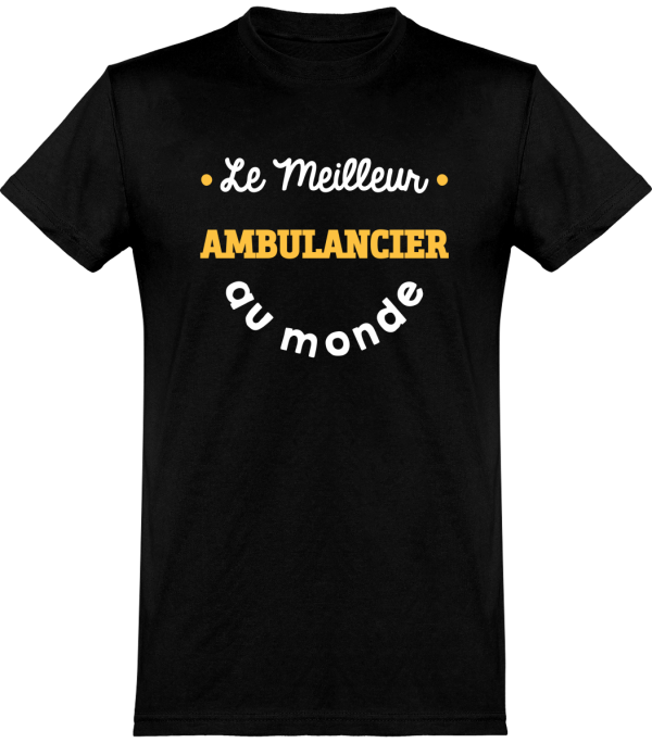 T shirt homme�le meilleur ambulancier