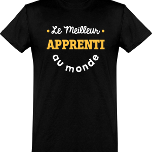 T shirt homme�le meilleur apprenti au monde T shirt homme�le meilleur apprenti au monde