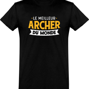 T shirt homme�le meilleur archer T shirt homme�le meilleur archer