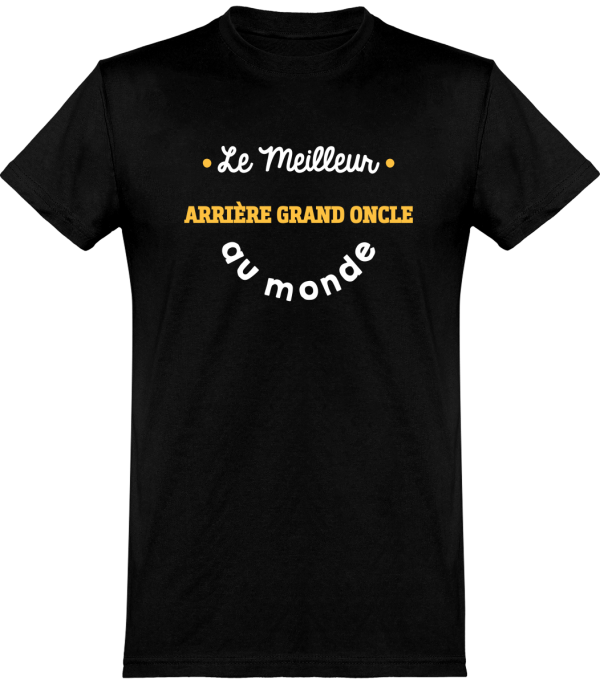 T shirt homme�le meilleur arriere grand oncle au monde