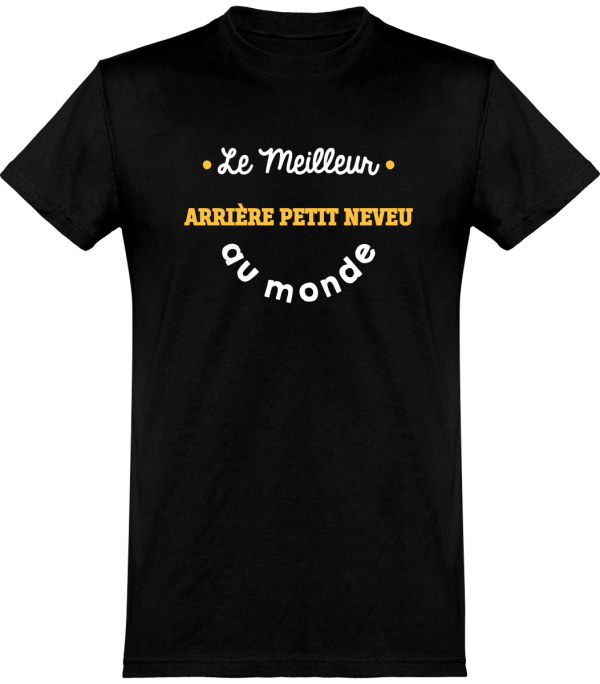 T shirt homme�le meilleur arriere petit neveu au monde