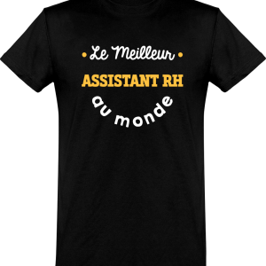 T shirt homme�le meilleur assistant rh T shirt homme�le meilleur assistant rh