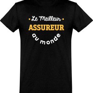 T shirt homme�le meilleur assureur au monde T shirt homme�le meilleur assureur au monde
