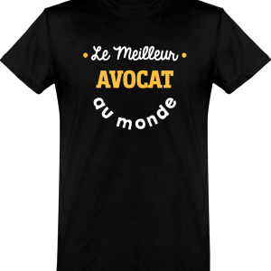 T shirt homme�le meilleur avocat au monde