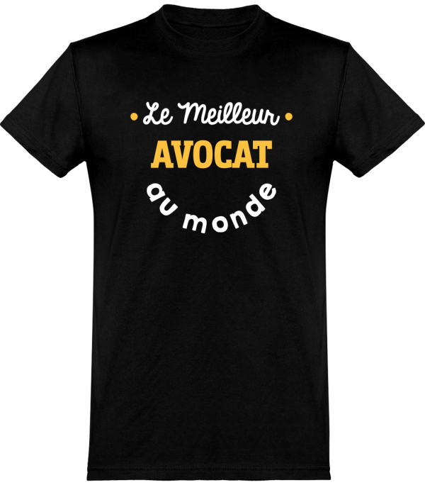 T shirt homme�le meilleur avocat au monde