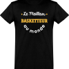 T shirt homme�le meilleur basketteur au monde