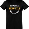 T shirt homme�le meilleur beau fils au monde