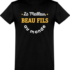 T shirt homme�le meilleur beau fils au monde