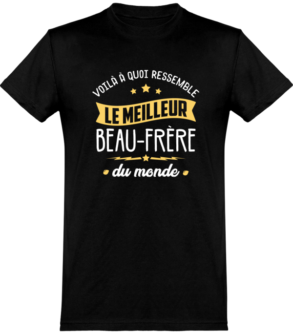 T shirt homme�le meilleur beau-frere