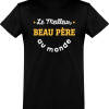 T shirt homme�le meilleur beau p�re au monde