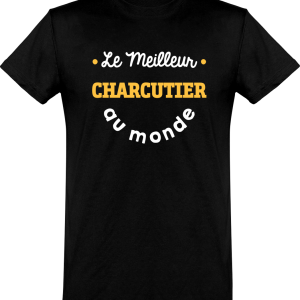 T shirt homme�le meilleur charcutier au monde