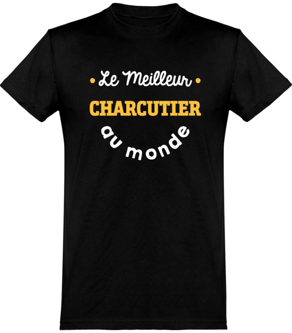 T shirt homme�le meilleur charcutier au monde