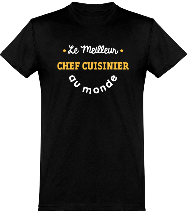 T shirt homme�le meilleur chef cuisinier au monde