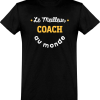 T shirt homme�le meilleur coach au monde