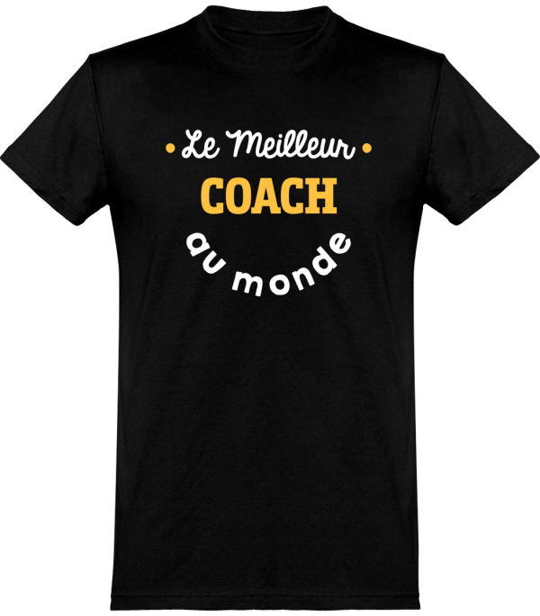 T shirt homme�le meilleur coach au monde