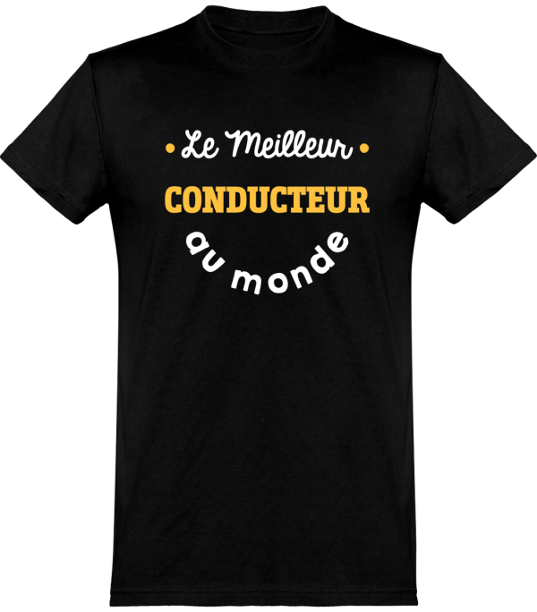 T shirt homme�le meilleur conducteur au monde