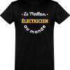 T shirt homme�le meilleur electricien au monde