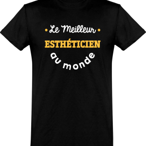 T shirt homme�le meilleur estheticien au monde