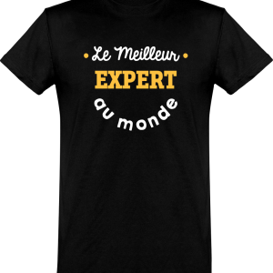 T shirt homme�le meilleur expert au monde
