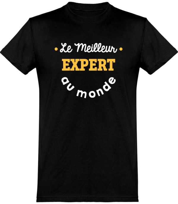 T shirt homme�le meilleur expert au monde