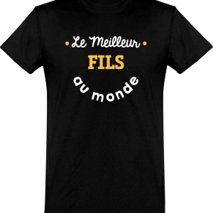 T shirt homme�le meilleur fils au monde T shirt homme�le meilleur fils au monde