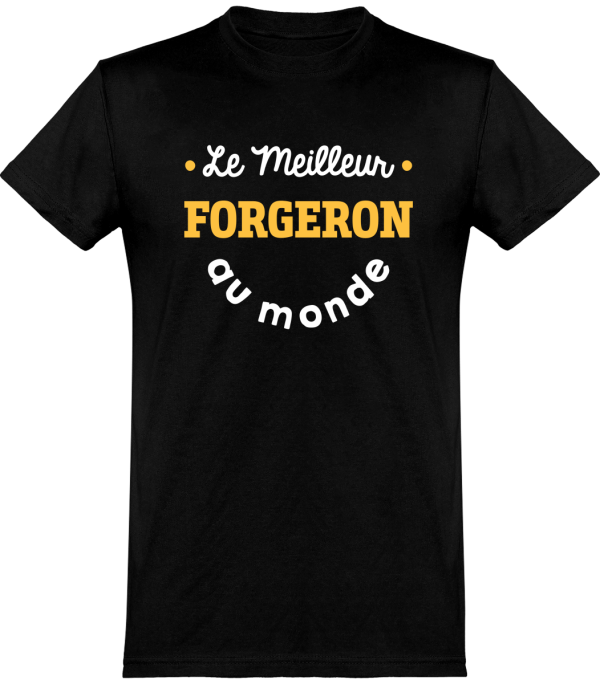 T shirt homme�le meilleur forgeron au monde