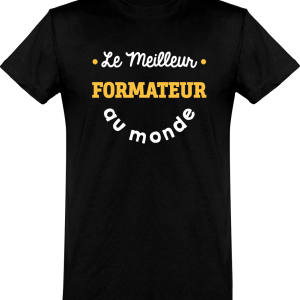 T shirt homme�le meilleur formateur au monde T shirt homme�le meilleur formateur au monde
