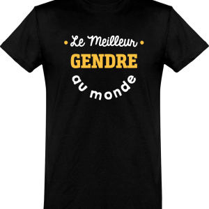 T shirt homme�le meilleur gendre au monde T shirt homme�le meilleur gendre au monde