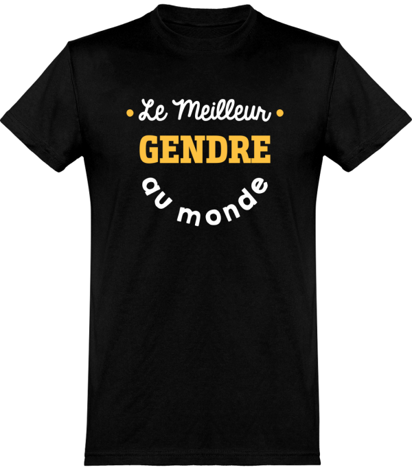 T shirt homme�le meilleur gendre au monde