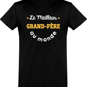 T shirt homme�le meilleur grand pere au monde