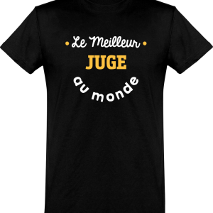 T shirt homme�le meilleur juge au monde T shirt homme�le meilleur juge au monde