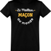 T shirt homme�le meilleur macon au monde